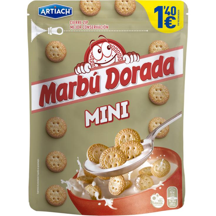 GALLETAS MINI MARBU DORADA, 230GR ARTIACH