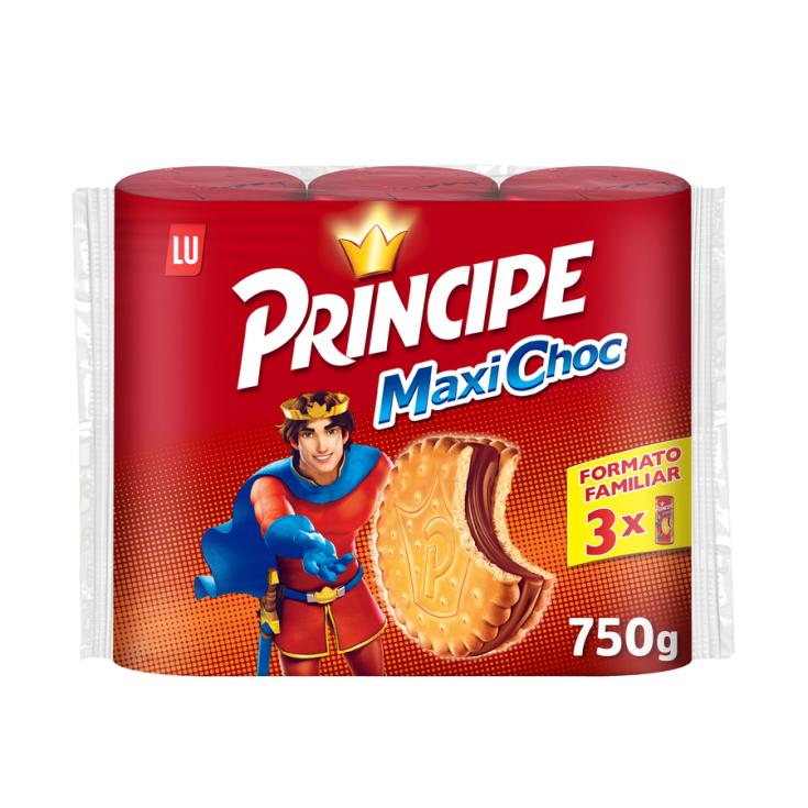 GALLETAS MAXI CHOC, 3X250G PRINCIPE