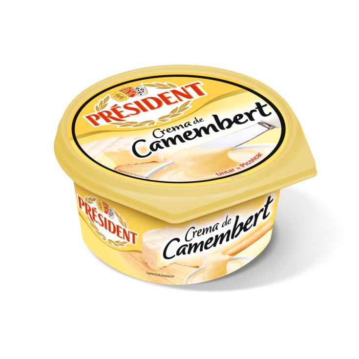 CREMA QUESO CAMEMBERT , 125G PRESIDENT