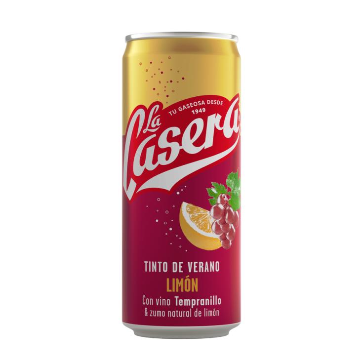 TINTO DE VERANO LIMON, 330ML LA CASERA