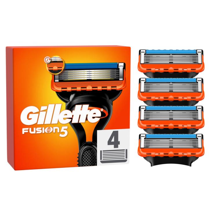 RECAMBIO FUSION5 MANUAL, 4 UD GILLETTE