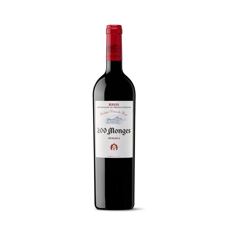 VINO TINTO RESERVA D.O. RIOJA, 750ML 200 MONGES