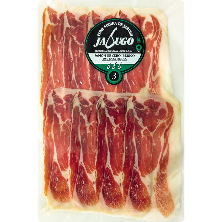 LONCHEADO JAMON DE CEBO IBERICO 50%, 120G DURIBER