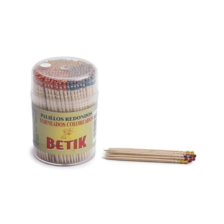 PALILLOS REDONDOS COLOR, 330UDS BETIK