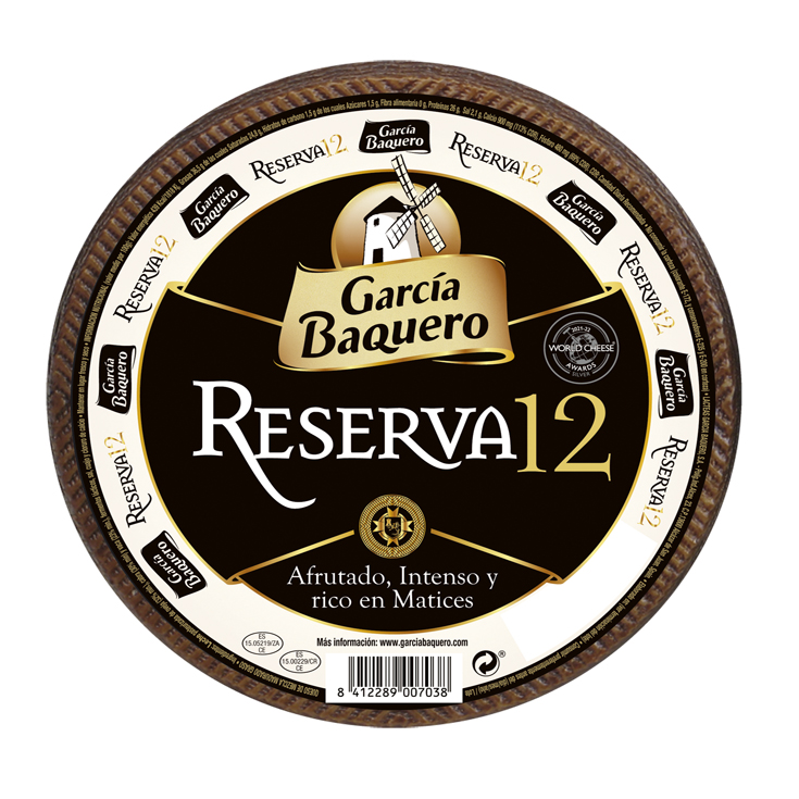 QUESO GRAN RESERVA , KG GARCIA BAQUERO