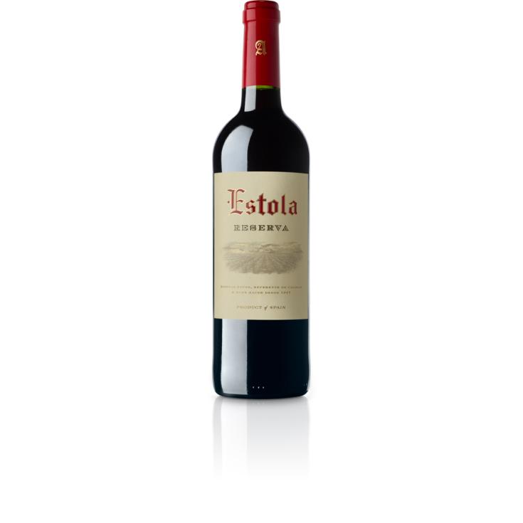 VINO TINTO RESERVA D.O.LA MANCHA, 750ML ESTOLA