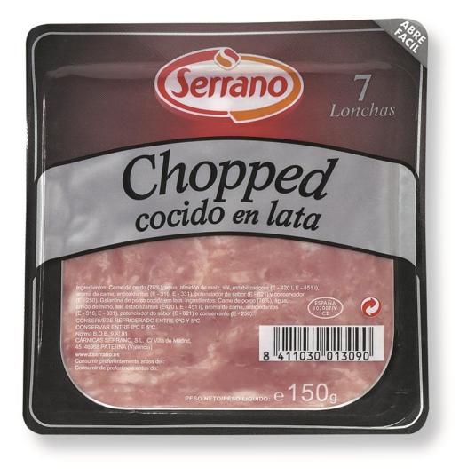 CHOPPED LONCHAS , 150G SERRANO
