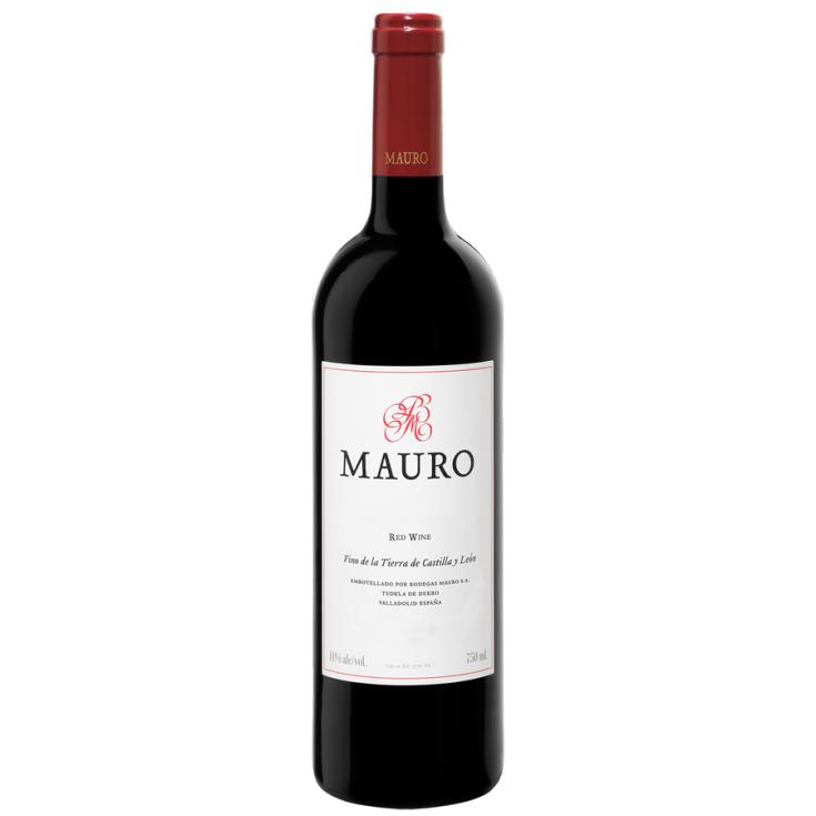 VINO TINTO CASTILLA LEON, 750ML MAURO