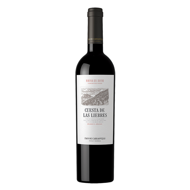 VINO TINTO CUESTA LAS LIEBRES, 750ML PAGO DE CARRAOVEJAS