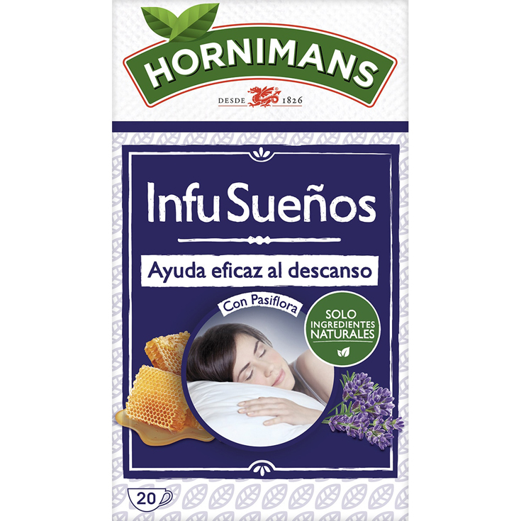 INFUSUEÑOS, 20 SOBRES HORNIMANS