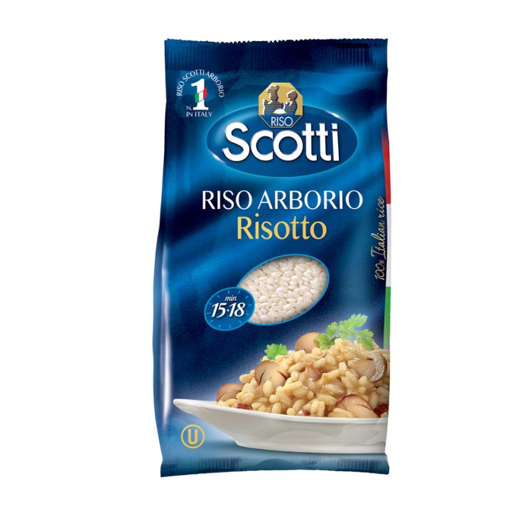 ARROZ LARGO RISOTTO ARBORIO, 500G RISO SCOTTI