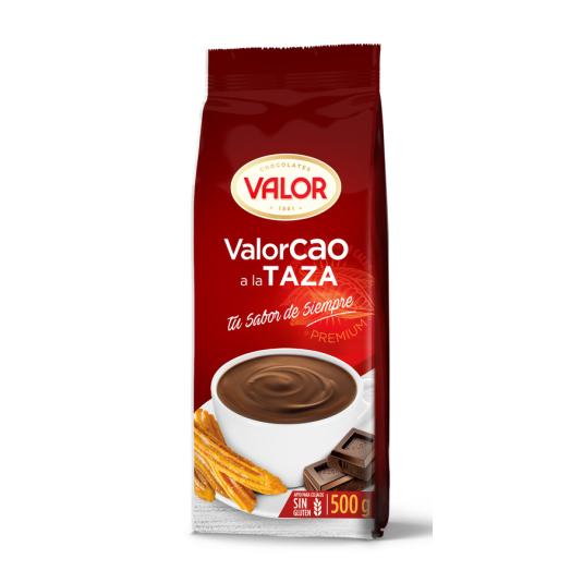 CHOCOLATE VALORCAO, 500G VALOR
