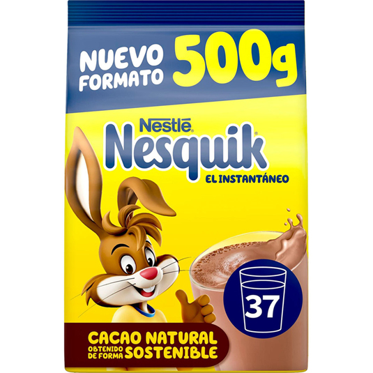 CACAO INSTANTANEO, BOLSA 500G NESQUIK