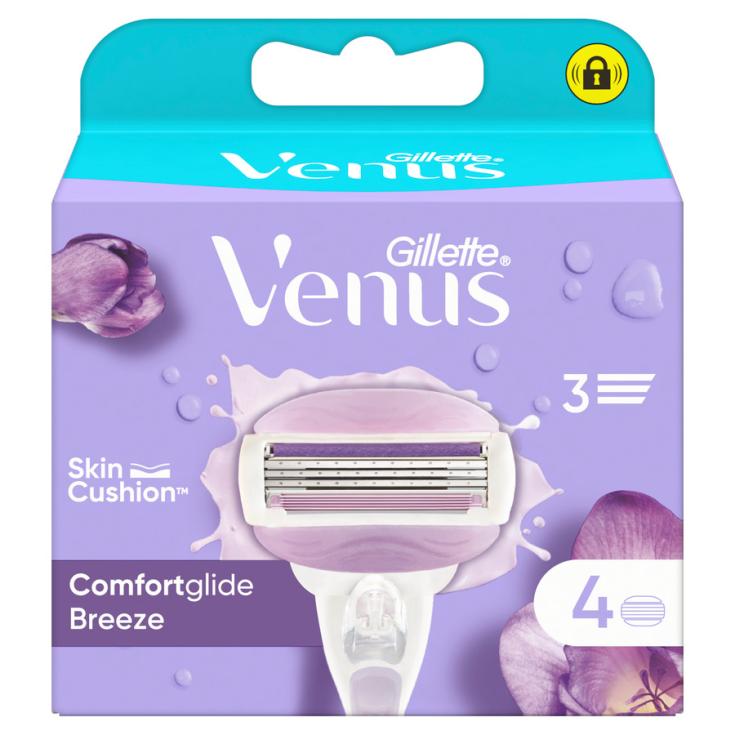 RECAMBIO VENUS BREEZE, 4UD GILLETTE