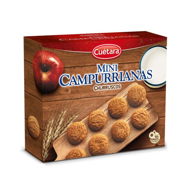 GALLETAS MINI CAMPURRIANAS, 600G CUETARA