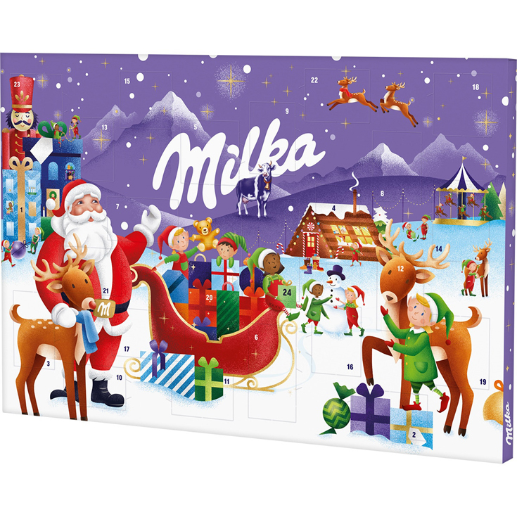 CALENDARIO DE ADVIENTO, 200G MILKA