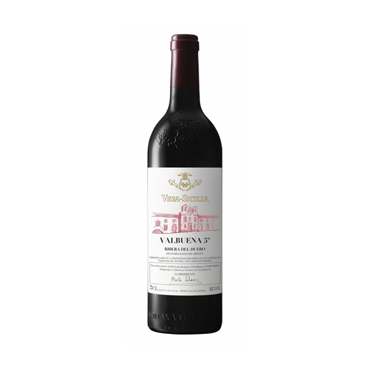 VINO TINTO 5º VALBUENA, 750ML VEGA SICILIA