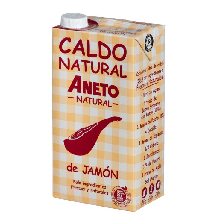 CALDO DE JAMON, 1L ANETO