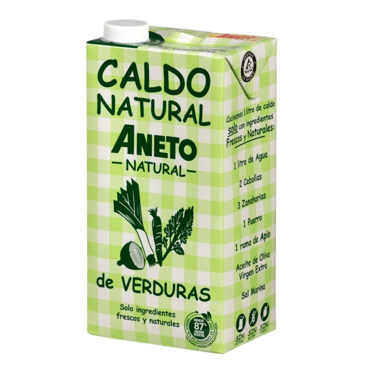 CALDO DE VERDURAS, 1L ANETO