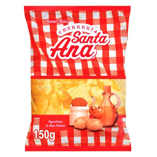 PATATAS FRITAS, 150GR SANTA ANA