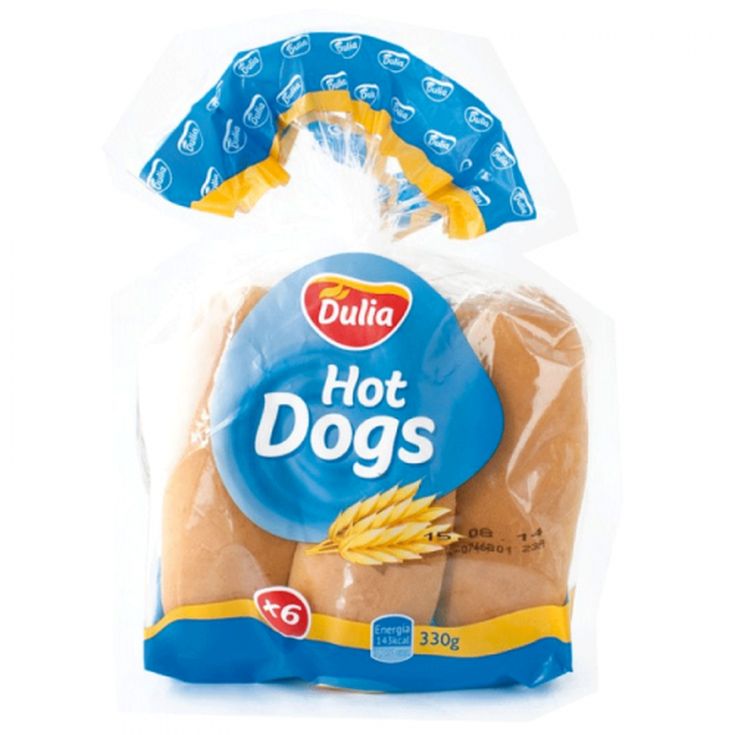 PAN DE HOT DOG, 6UD DULIA