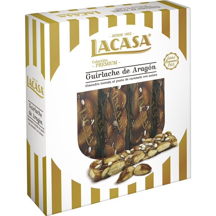 TURRON DE GUIRLACHE DE ARAGON, 240G LACASA