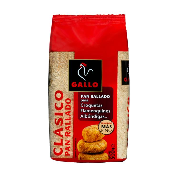 PAN RALLADO, 500GR GALLO