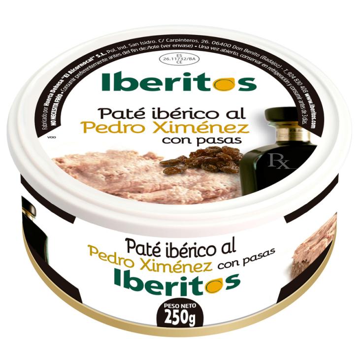 PATE IBERICO AL PEDRO XIMENEZ, 140G IBERITOS