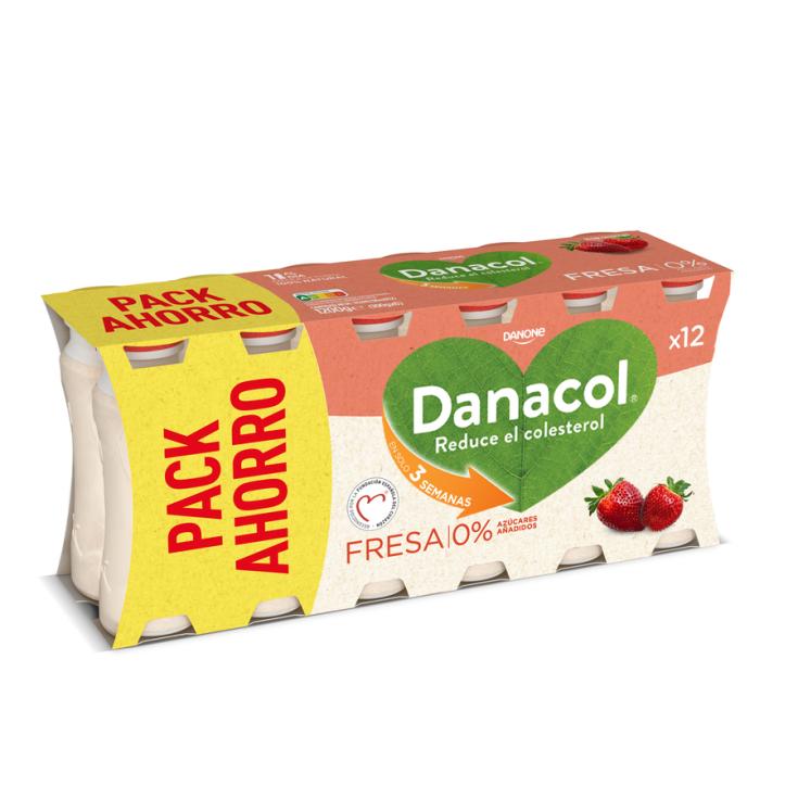 DANACOL DE FRESA, 12X100GR DANONE