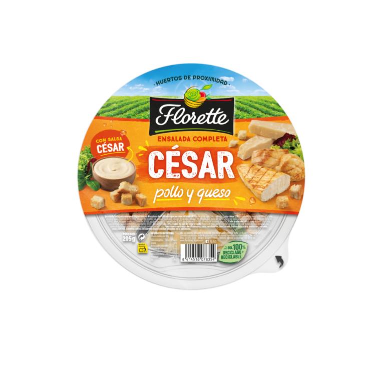 ENSALADA CESAR BARQUETA , 205G FLORETTE