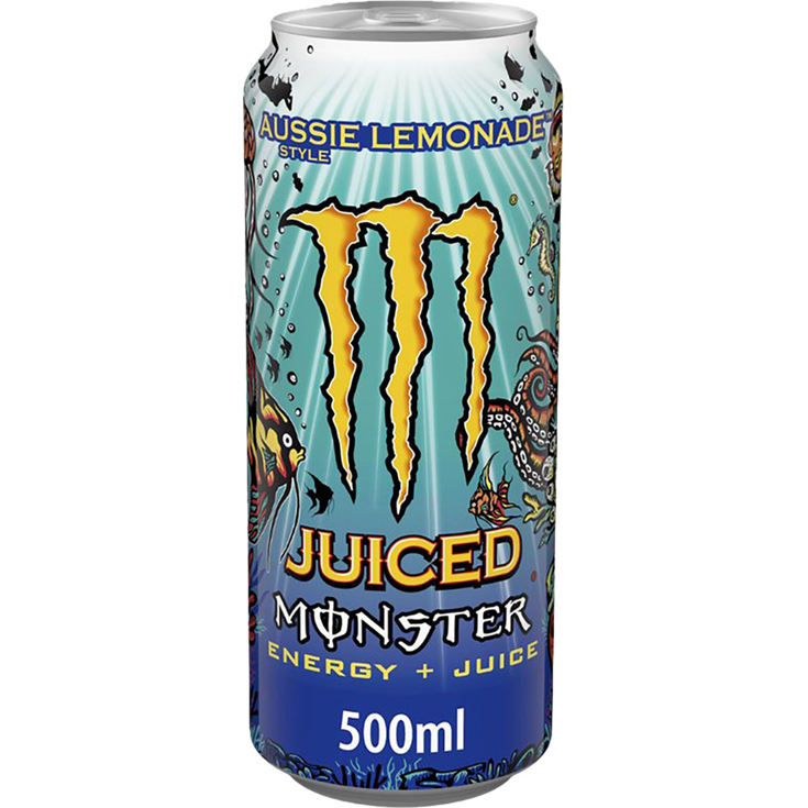 AUSSIE STYLE LEMONADE, 500ML MONSTER