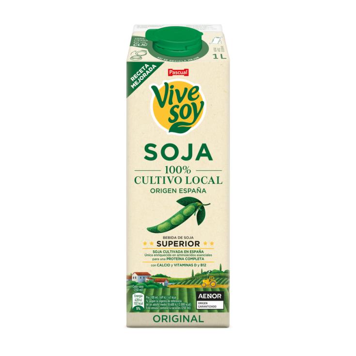 BEBIDA DE SOJA, 1L VIVESOY