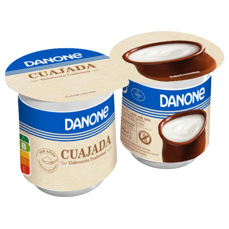 Yogur natural azucarado danone p-8x120g