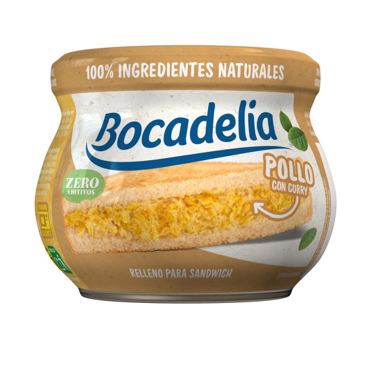 CREMA DE POLLO AL CURRY BOCADELIA, 180G LA PIARA