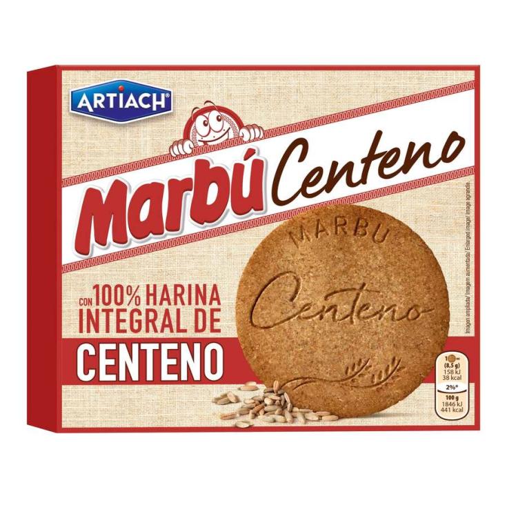 GALLETAS DE CENTENO, 380G MARBU