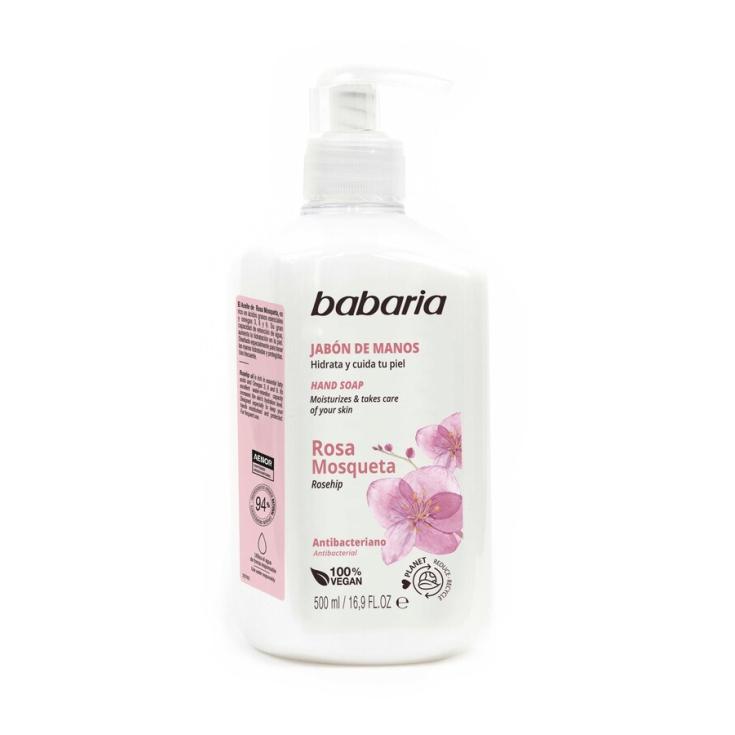 JABON MANOS ROSA MOSQUETA, 500ML BABARIA