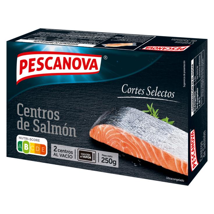 CENTROS DE SALMÓN 2 UNIDADES, 250G PESCANOVA