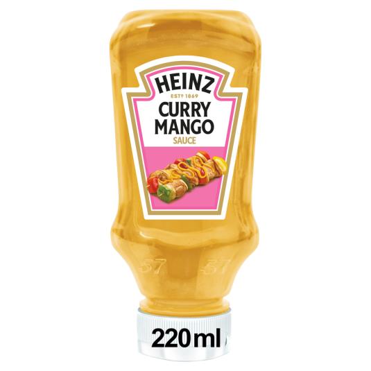 SALSA DE CURRY, 220ML HEINZ 