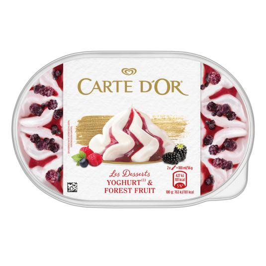 CARTE D'OR HELADO FRUTAS DEL BOSQUE, 825ML FRIGO