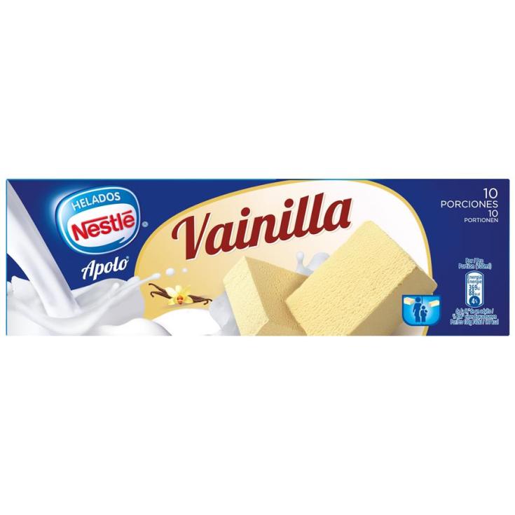 HELADO BLOQUE DE VAINILLA, 1L HELADOS NESTLE